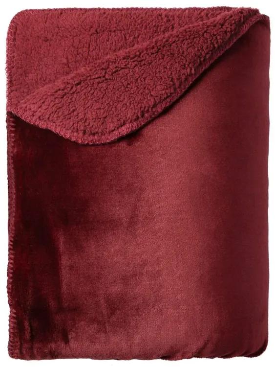 Mistral home Pléd Mistral Home Solid Cabarnet 130x170 cm