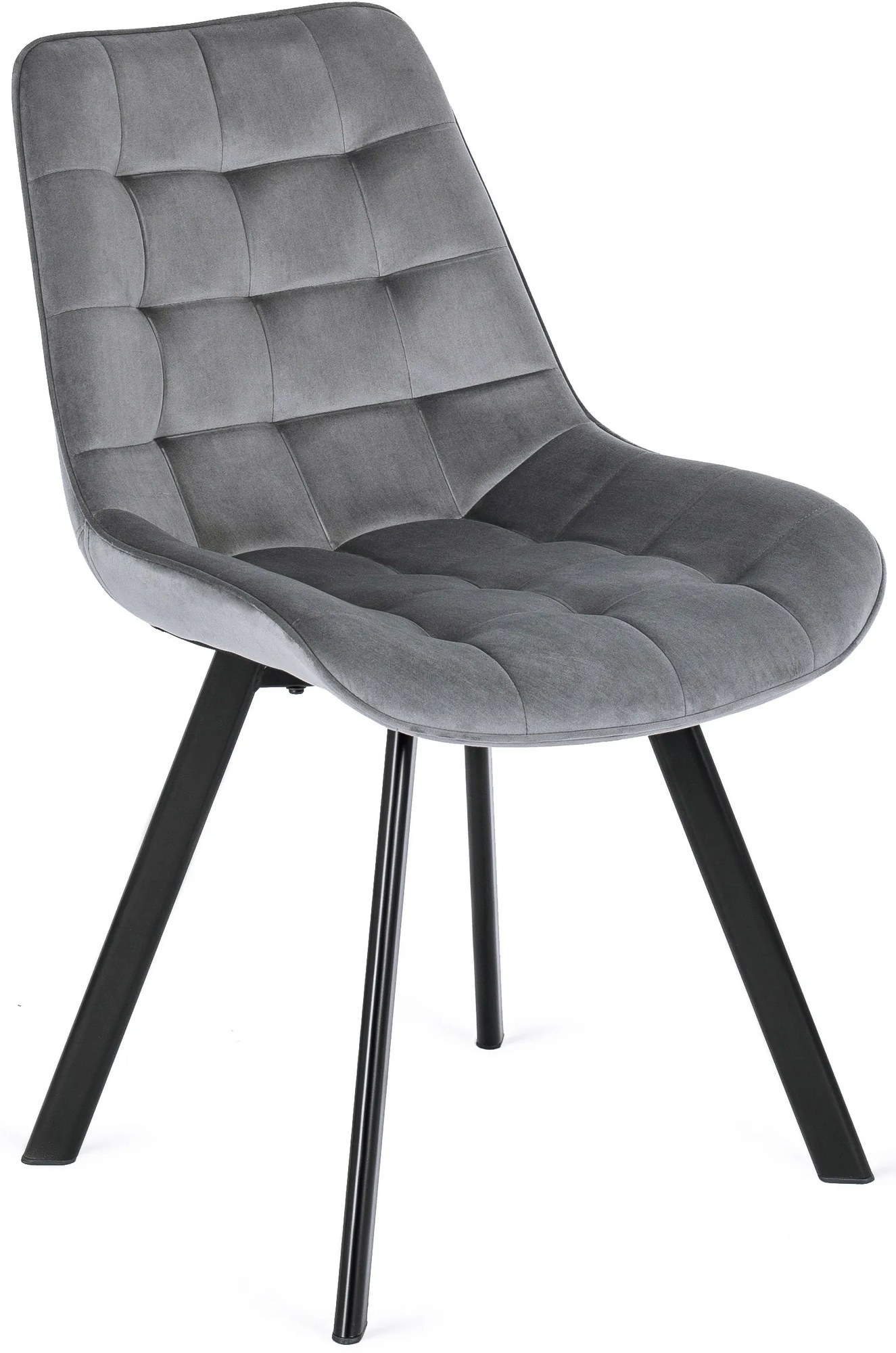 PROXIMA.store - Čalúnená jedálenska stolička RICK FARBA: sivá