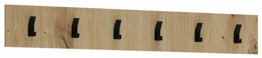 Vešiakový panel Walker 100 cm, dub artisan