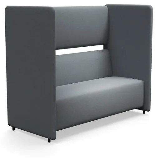 Pohovka CLEAR SOUND, 3-miestna, látka Pod CS, striebornošedá