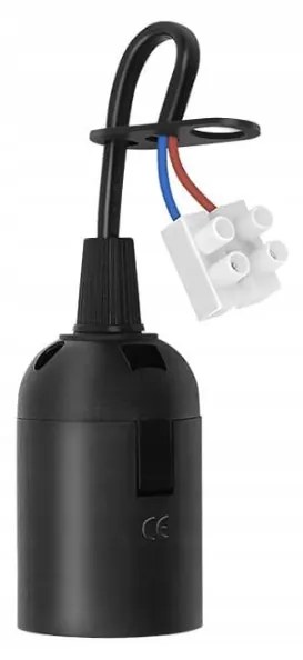 BERGE Stavebný a renovačný držiak lampy na žiarovky E27