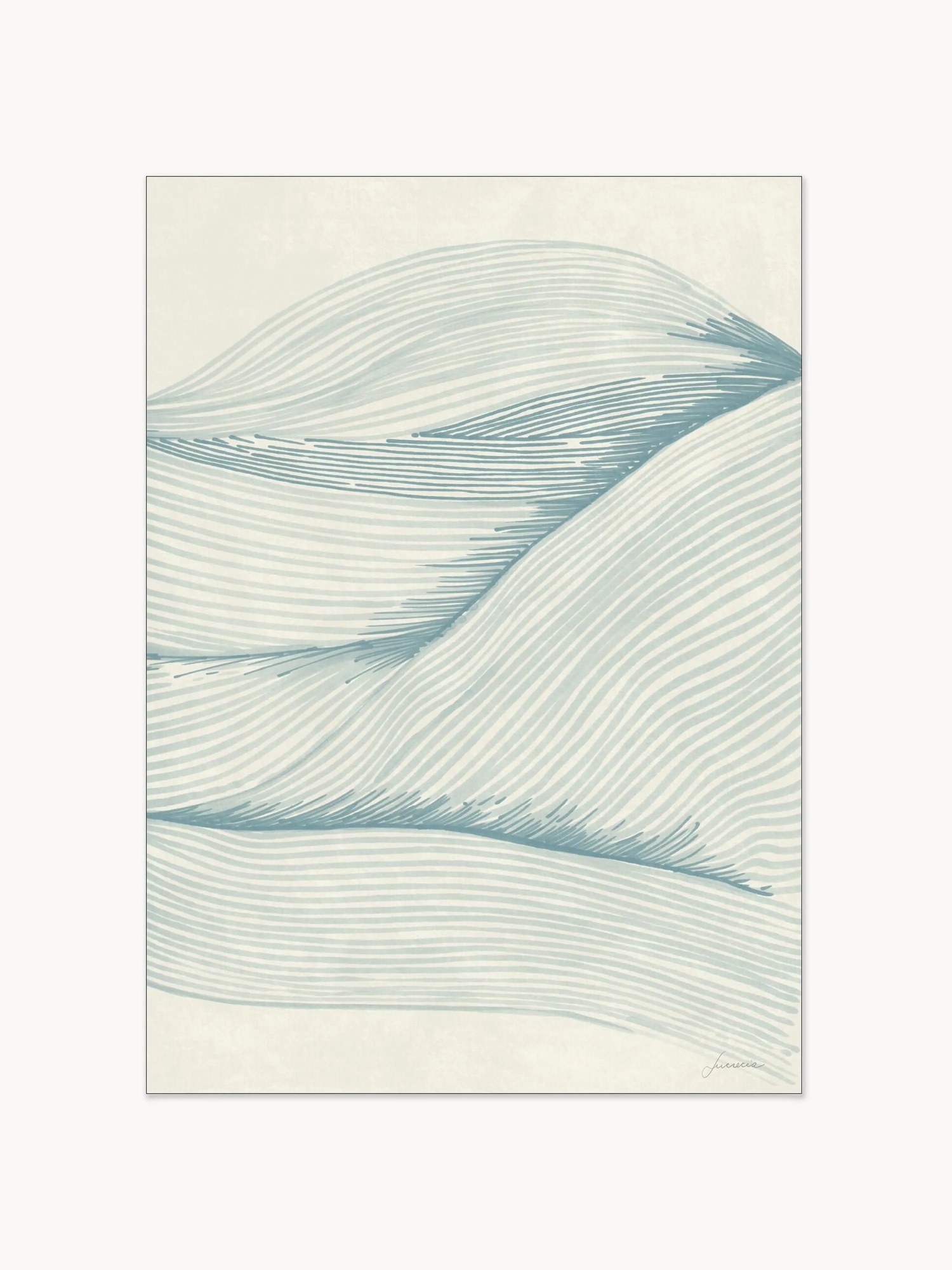 Nástenná dekorácia Ocean in Lines 02