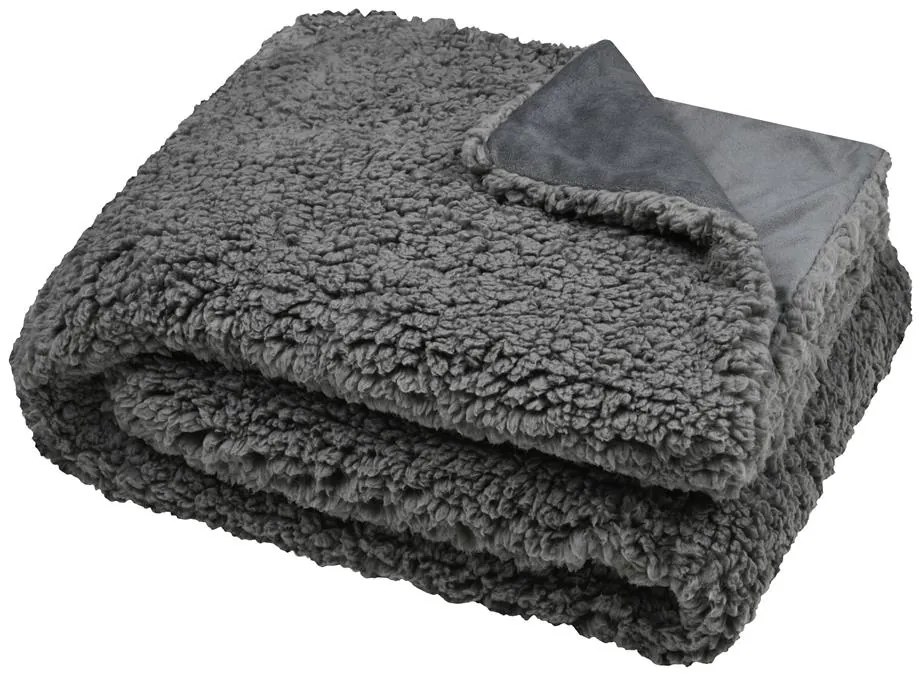 Deká s barančekom sivá - 130x150 cm