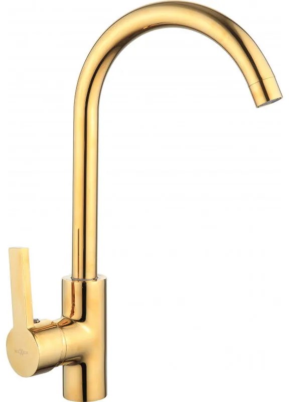 Mexen ANA - Vysoká drezová batéria, zlatá, 671000-50