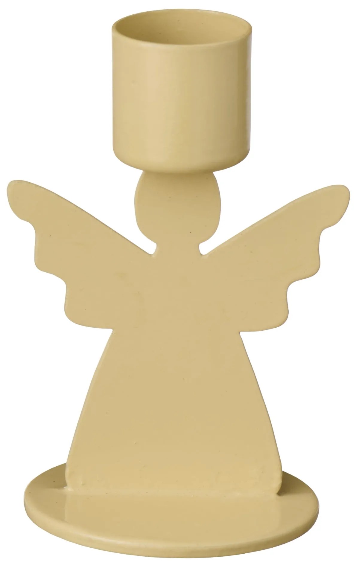 Ib Laursen Kovový svietnik Angel Cream