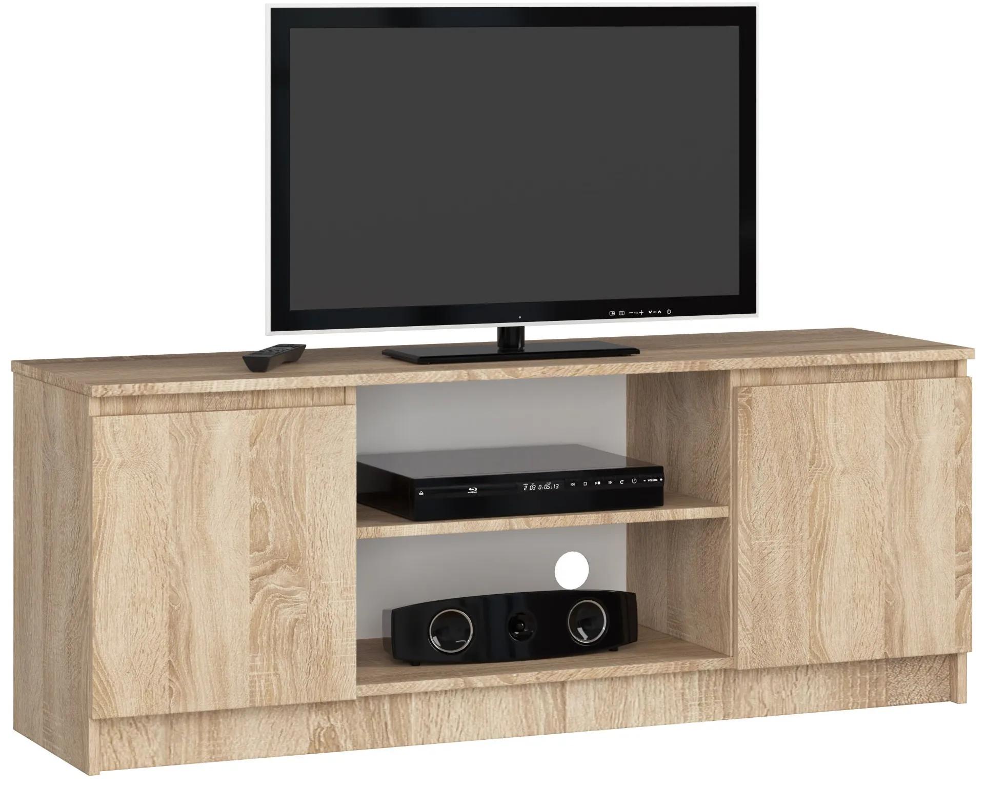 TV stolík Dariel (dub sonoma). Akcia -17%. Vlastná spoľahlivá doprava až k Vám domov. 1068867