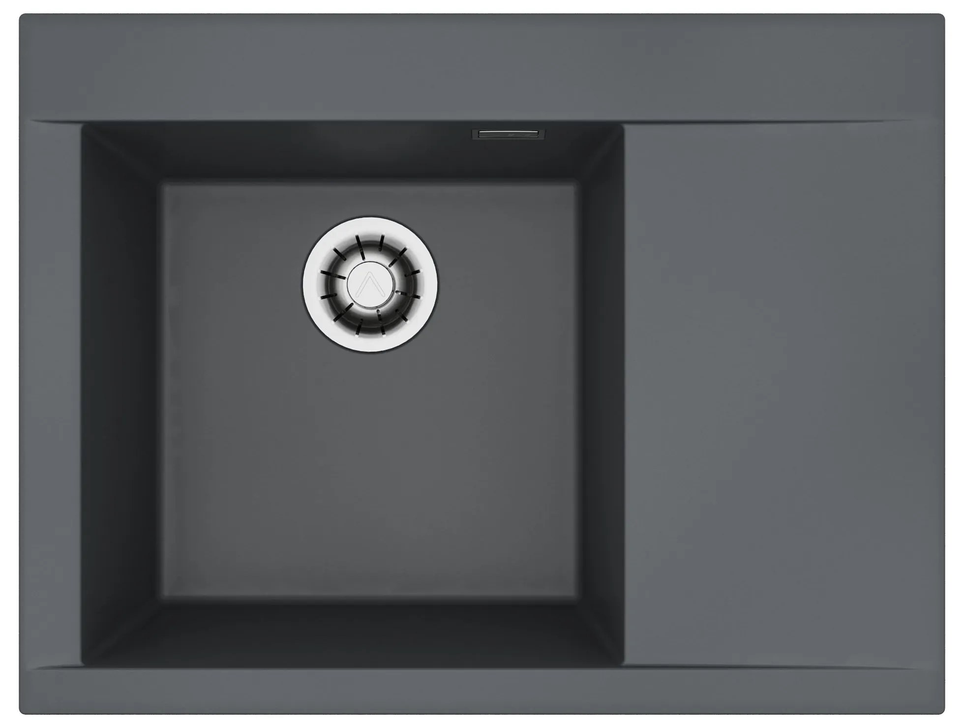 ALVEUS CZ PURE-G 60 L černý A91 + QC sifon_algranit