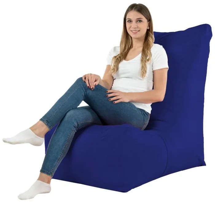 Sedací vak DISTINTO Nylon vodeodolný Farba: 15.Tm.Modrý