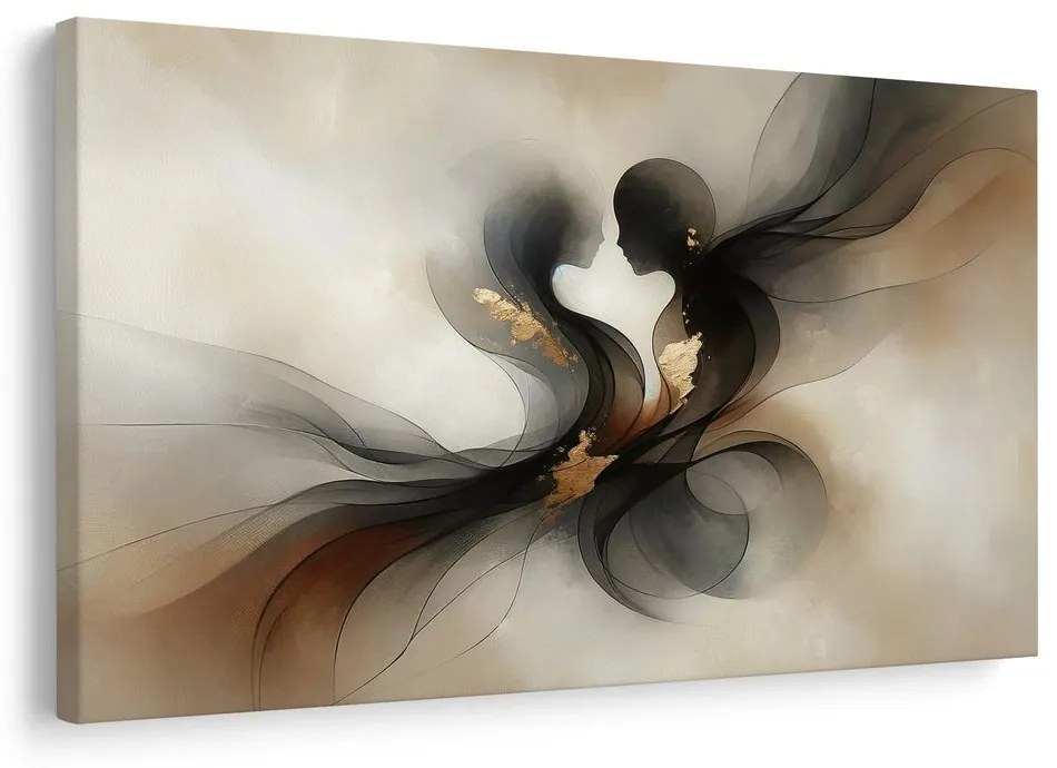 Obraz tanečná abstrakcia v pohybe