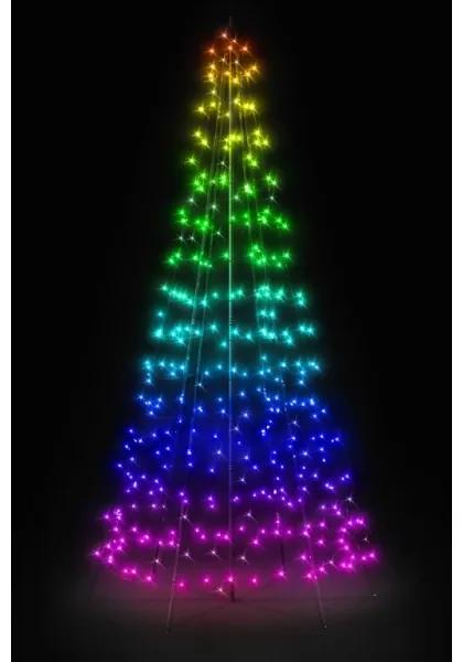 LED svetelný stromček Twinkly Light Tree 2m RGB-AWW 300LED