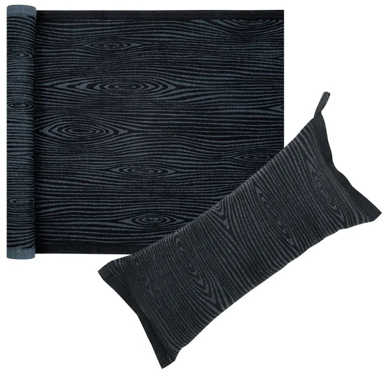 Súprava do sauny Viilu, extra veľká / grafitovo sivá