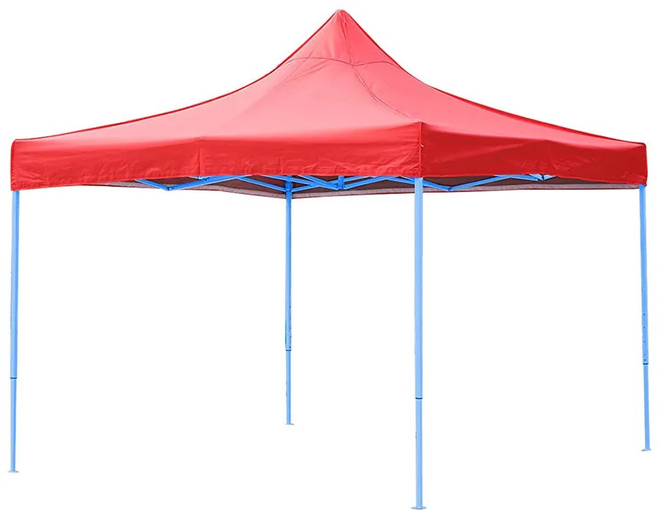 Záhradný pavilón-červený altánok-2,9x2,9 m