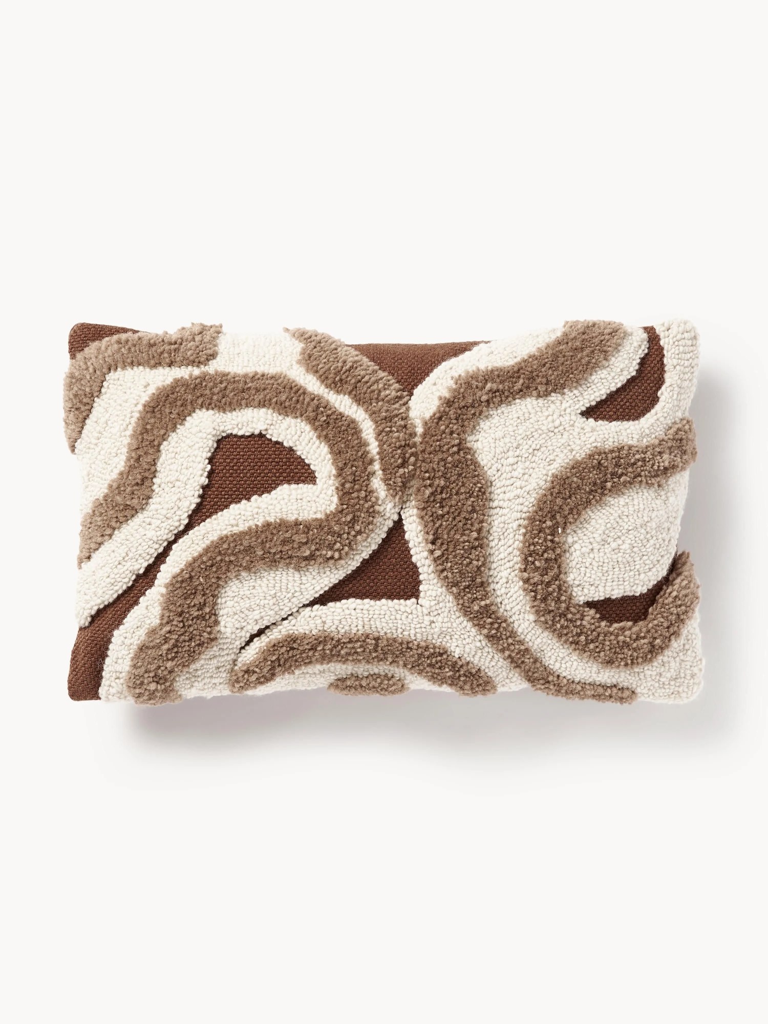 Ručne tuftovaný poťah na vankúš s tuftovaným dizajnom Jiri