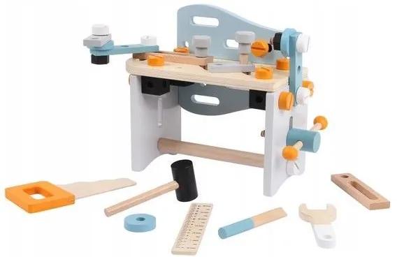Multifunkčná sada nástrojov Eco Toys + 52 príslušenstiev, modrá