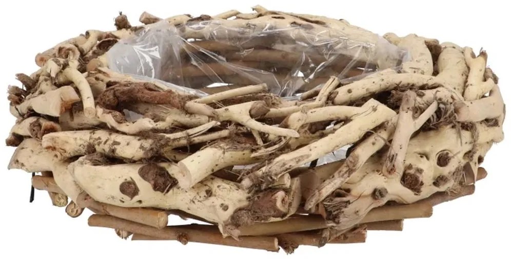 Kvetináč z naplaveného dreva Driflwood - Ø 45*12 cm