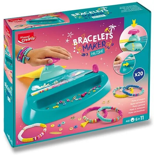 Súprava Maped Creativ Heishi, výroba náramkov