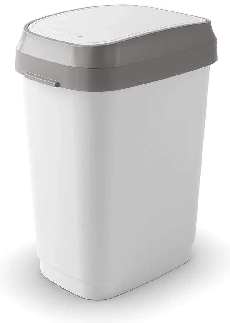 KIS Kôš na odpad Dual Swing Bin M - 25L, biely