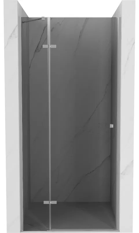 Mexen Roma, sprchové dvere do otvoru 70 x 190 cm, 6mm šedé sklo, chrómový profil, 854-070-000-01-40