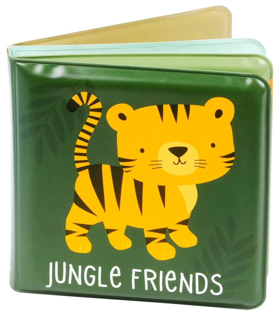 A Little Lovely Company - knižka do kúpeľa - kamaráti z džungle