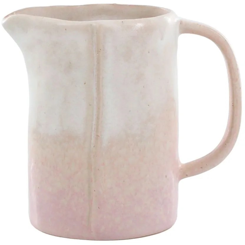 Béžovo-ružový rustikálny hrnček Valence Dusty Rose - 10 * 7,5 cm / 305 ml