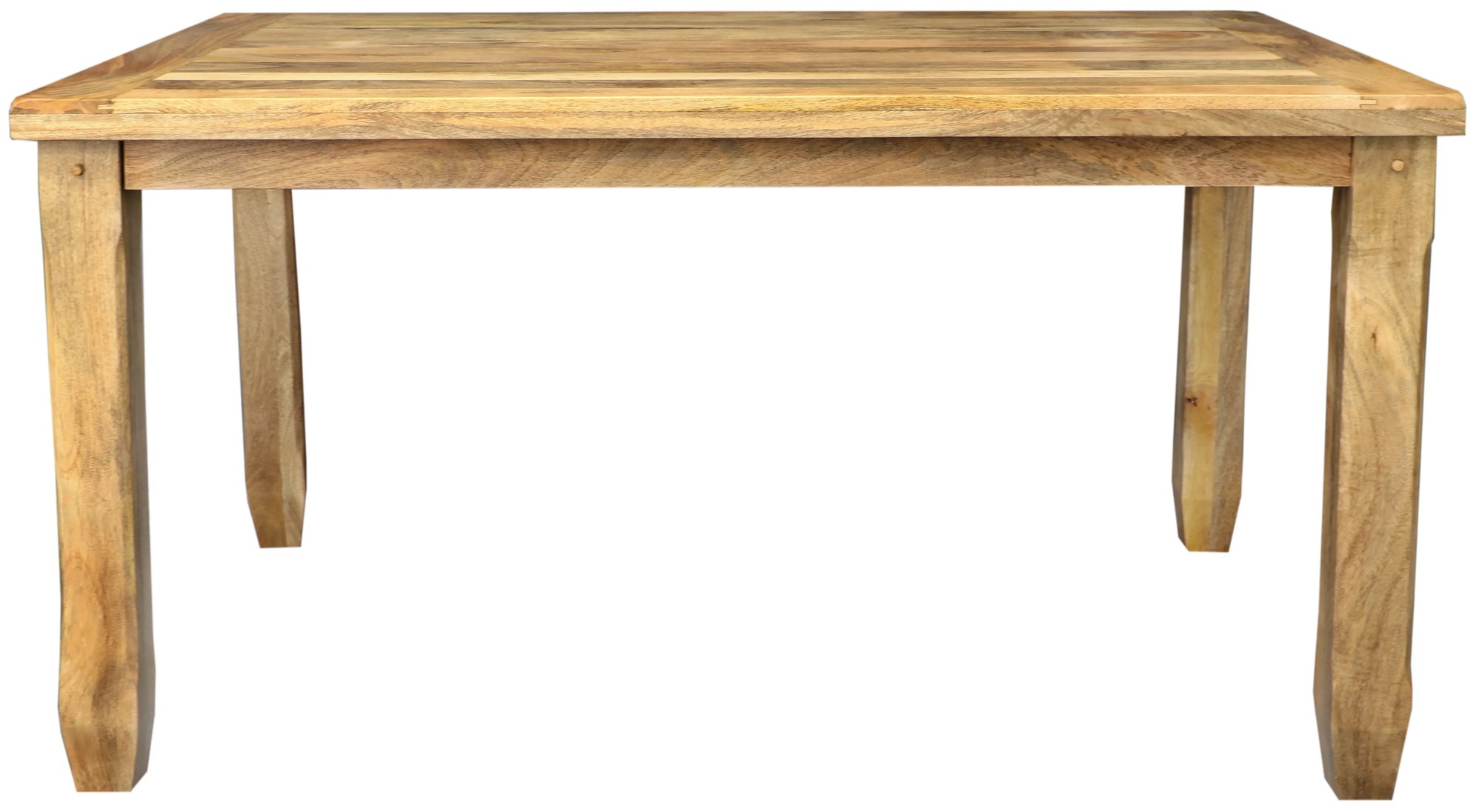 furniture-nabytek.cz - Jedálenský stôl pre 4 osoby z masívneho dreva 140x90x76 mango