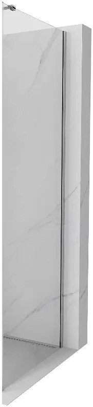 Mexen Velar, sklenená stena ku sprchovej kabíne 85x200 cm, 8mm šedé sklo, 870-085-000-00-40
