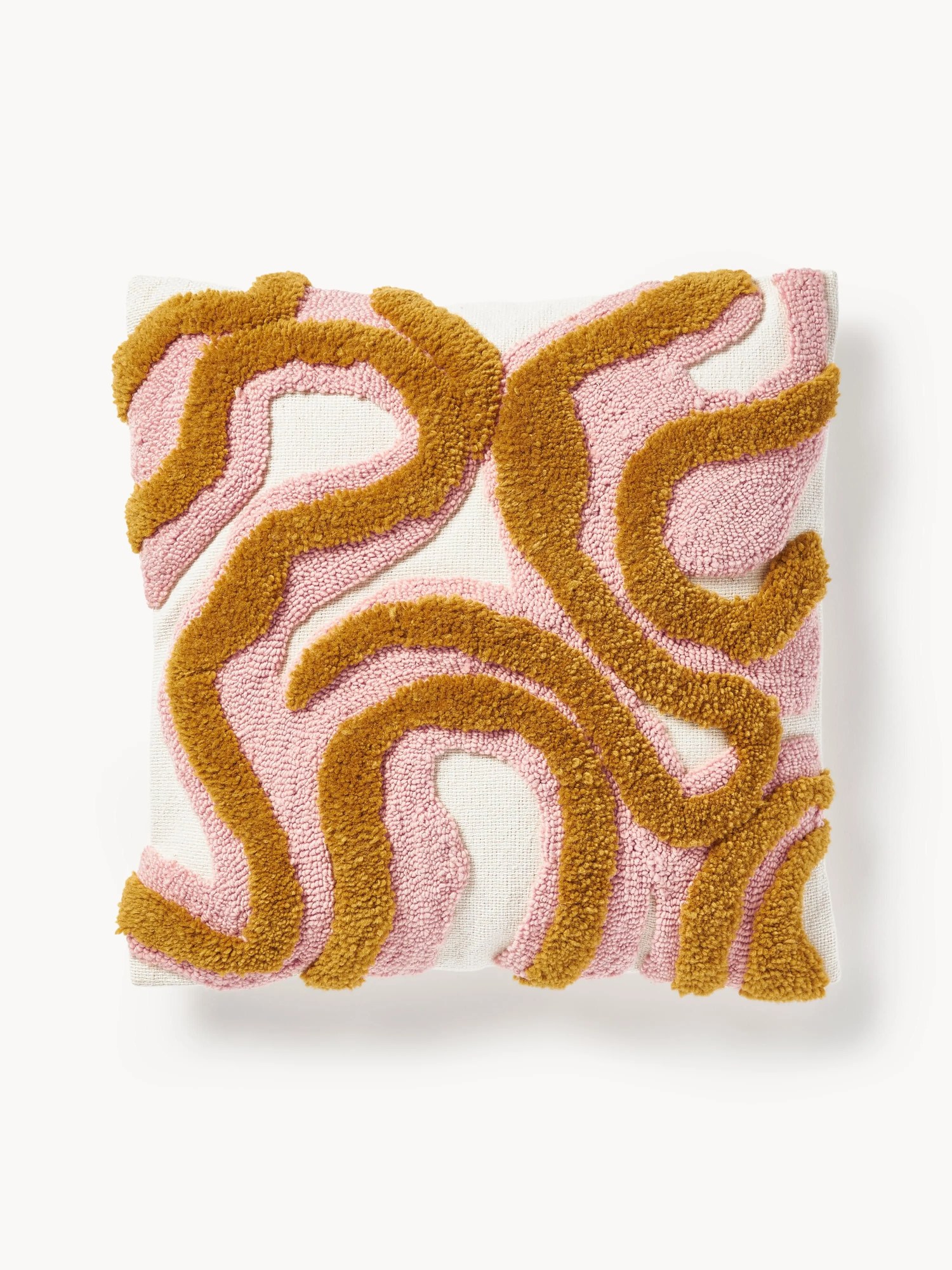 Ručne tuftovaný poťah na vankúš Jiri