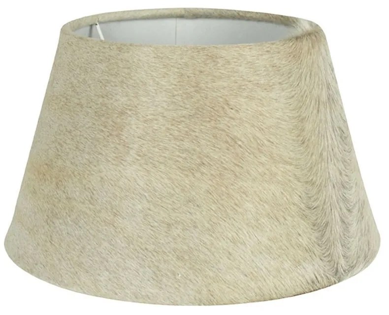 Tienidlo lampy z kravskej kože béžová - Ø 31 * 18,5cm Tienidlo lampy z kravskej kože béžová - Ø 31 * 18,5cm