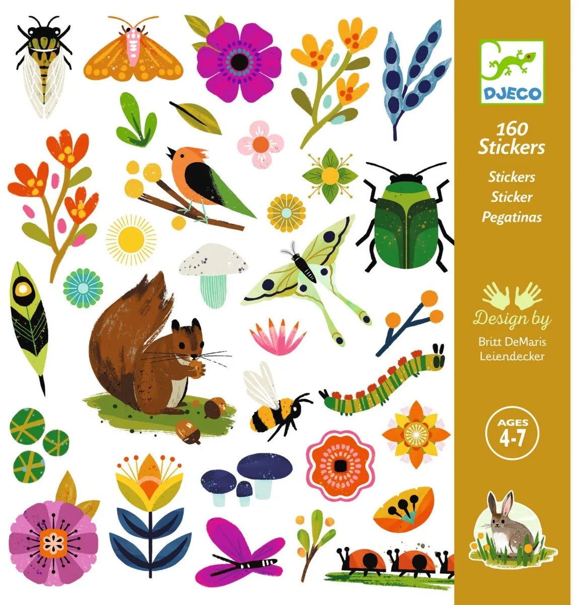 Samolepky - Život na záhrade