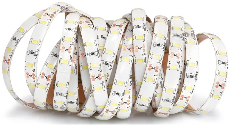 ECOLIGHT LED pásik - SMD 5630 - 5m - 300/5m - 18W/m - IP65 - neutrálna biela - 4500K