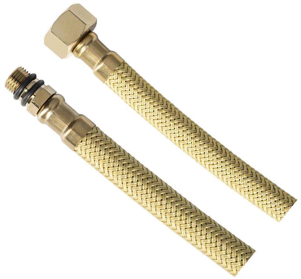 Aqualine Aqualine, Flexibilná nerezová hadica M10x3/8