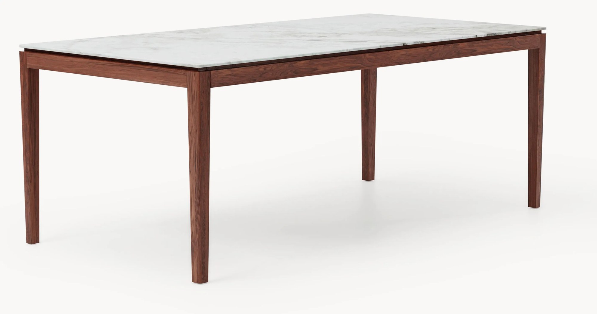 Jedálenský stôl's mramorovým vzhľadom Jackson