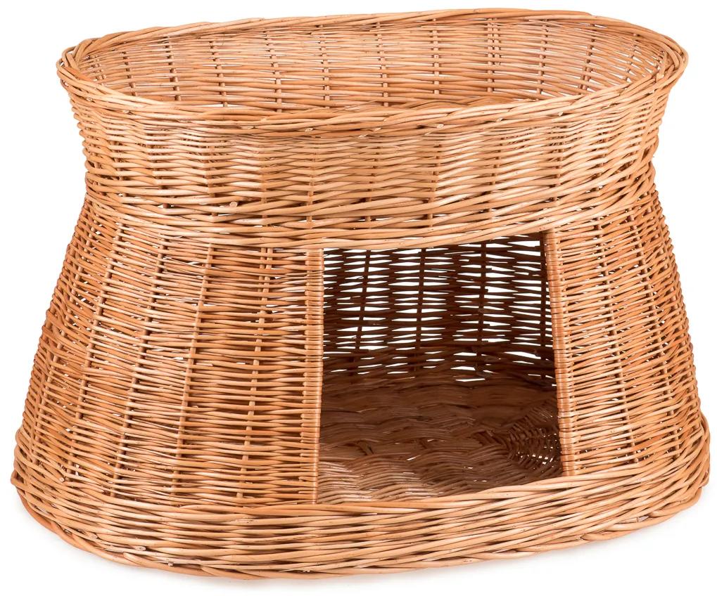Domček prútený pre zvieratá Dom VI.š. 70 x hl. 45 x v. 50(cm)