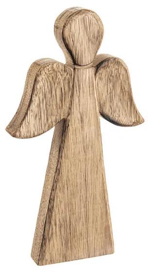 Drevený anjel MANGO, 24 cm