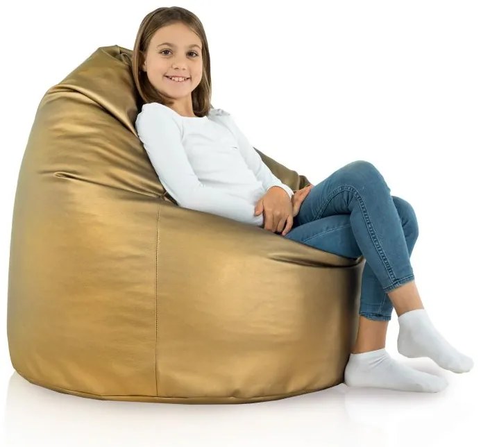 Sedací vak BAG Sako XL Ekokoža Farba: 23.Gold