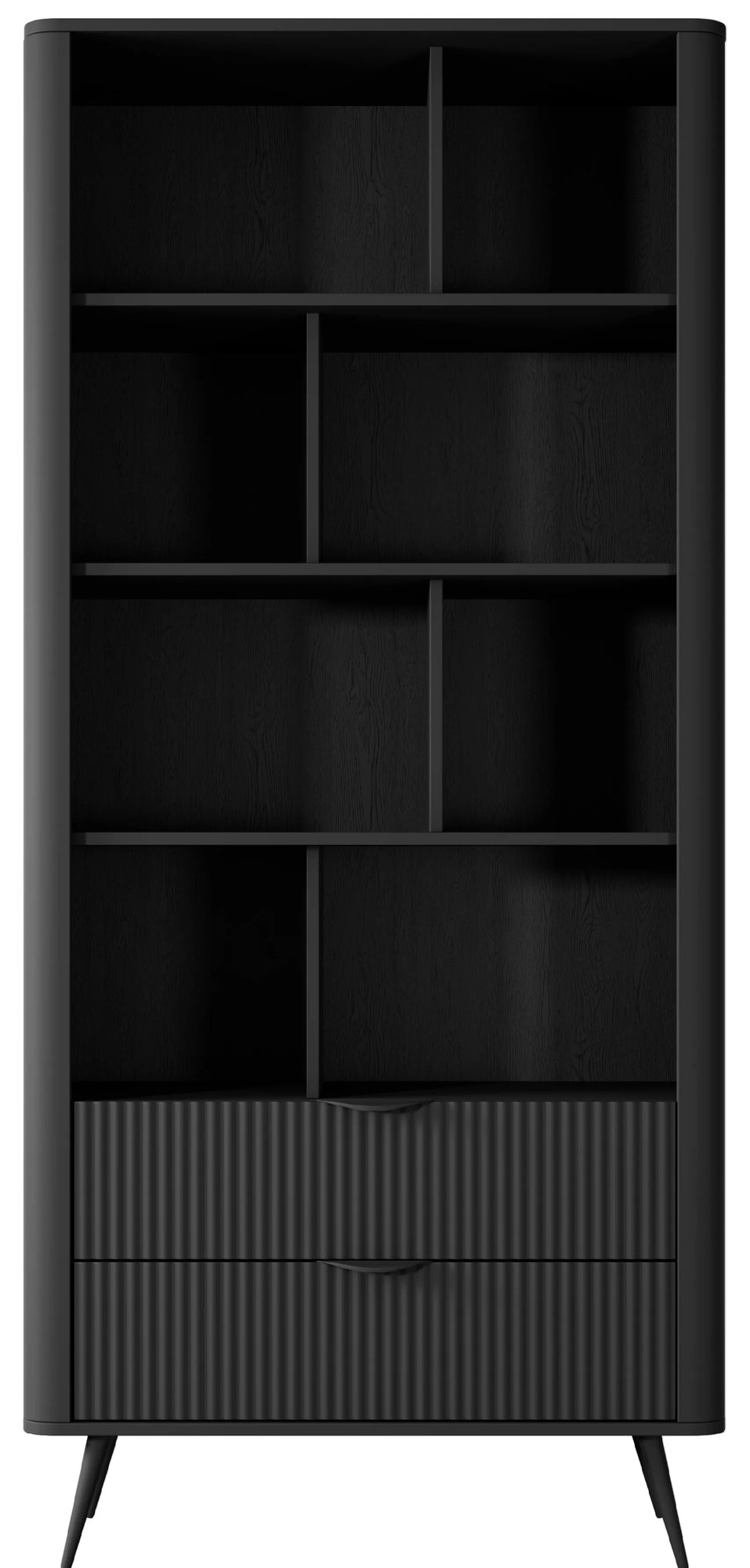 LAS Regál Lante A - čierny