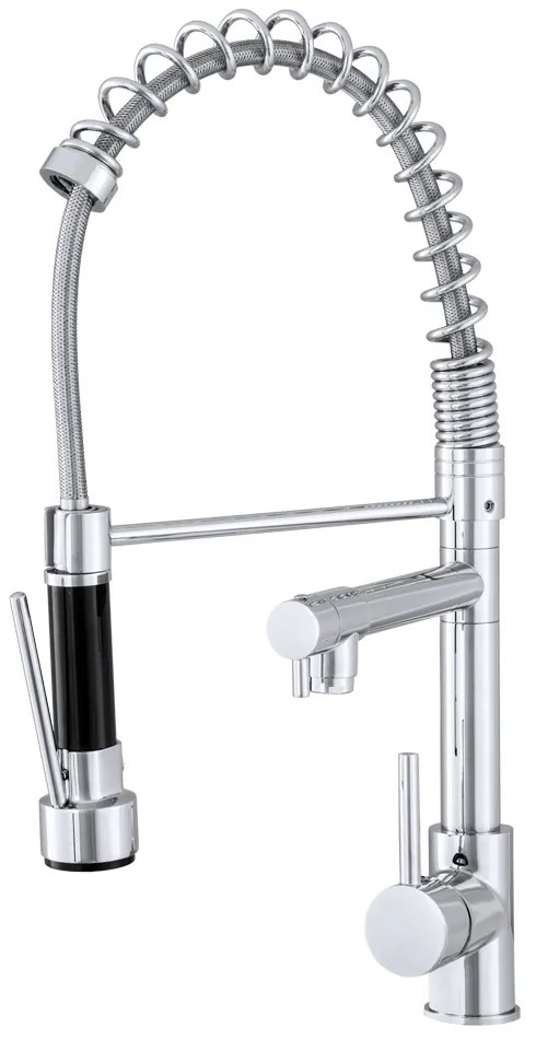 Gamma Duo, vysoká drezová batéria, chrómová, GMA-BDO-CH